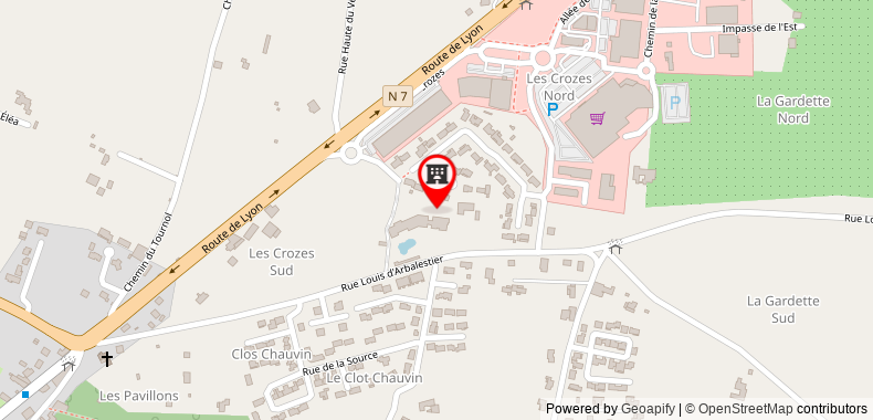 Logis Hotel Restaurant SPA Les Oliviers on maps