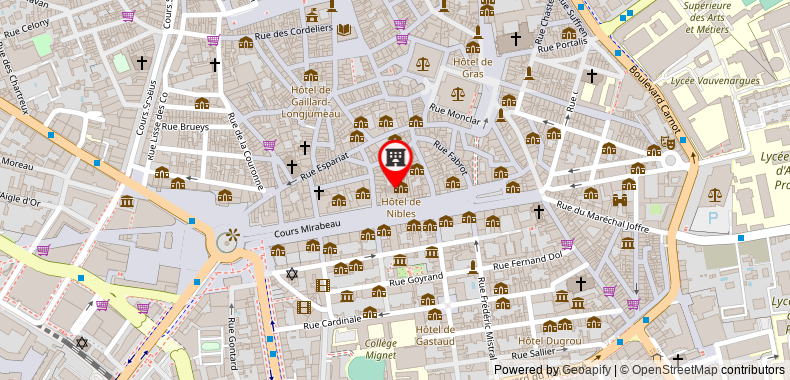 Bản đồ đến Khách sạn Negrecoste & Spa