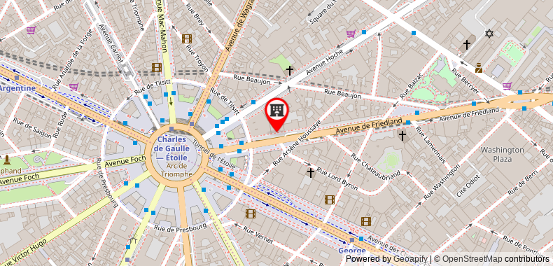 Bản đồ đến Khách sạn Napoleon