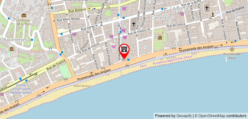 Westminster Hotel & Spa on maps