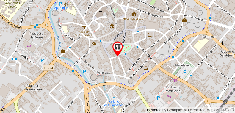 Bản đồ đến Khách sạn Le Central Boutique