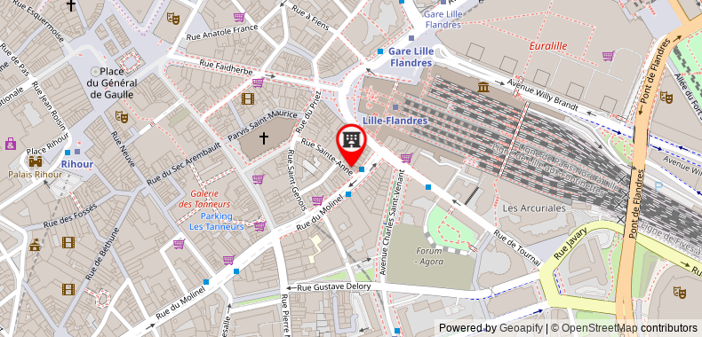 Hôtel le Floreal on maps