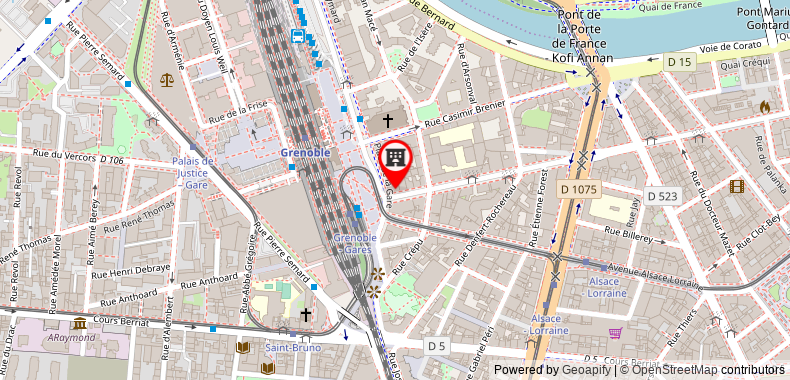 Brit Hotel Essentiel Suisse et Bordeaux on maps