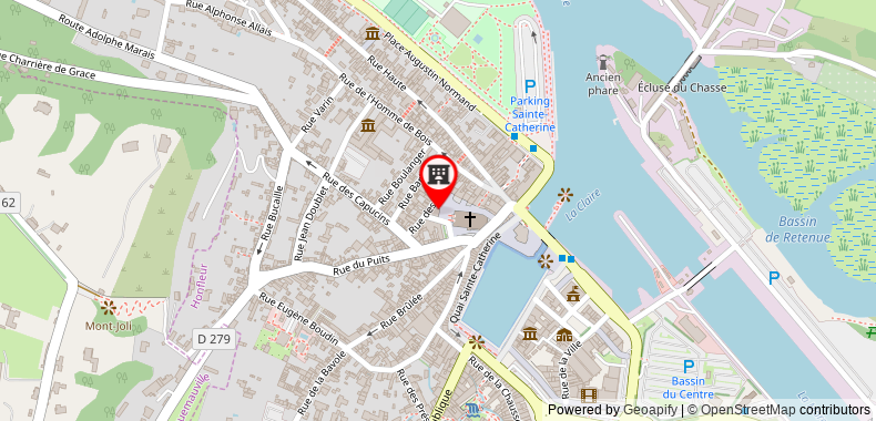 Les Maisons de Lea Hotel restaurant and Spa on maps
