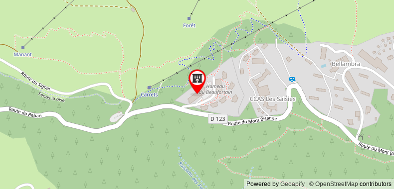 CGH Residences & Spas Le Hameau Du Beaufortain on maps