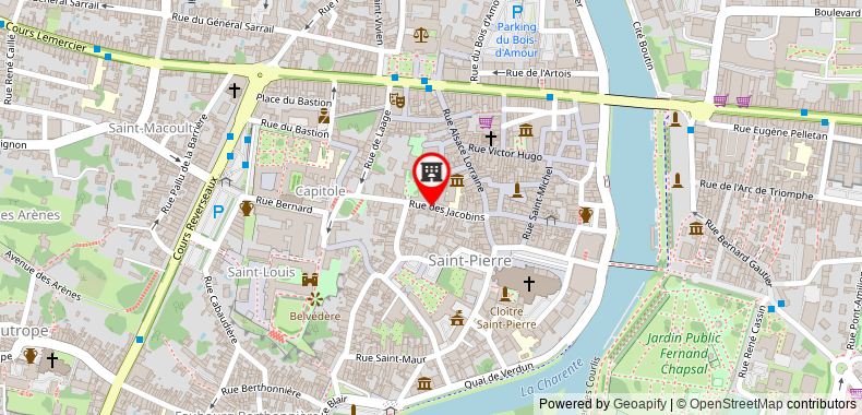 La Porte Rouge - The Red Door Inn on maps
