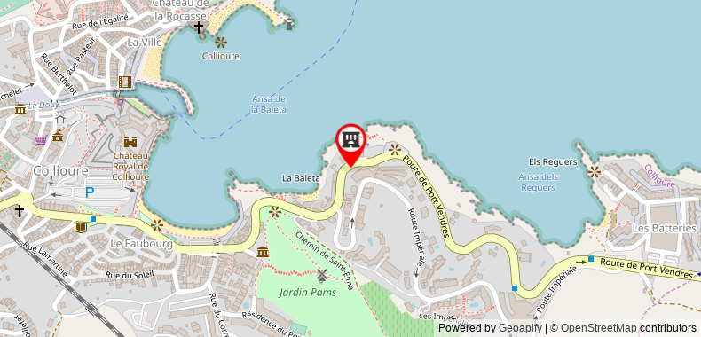 Bản đồ đến Maeva Particuliers Residence Les Balcons de Collioure