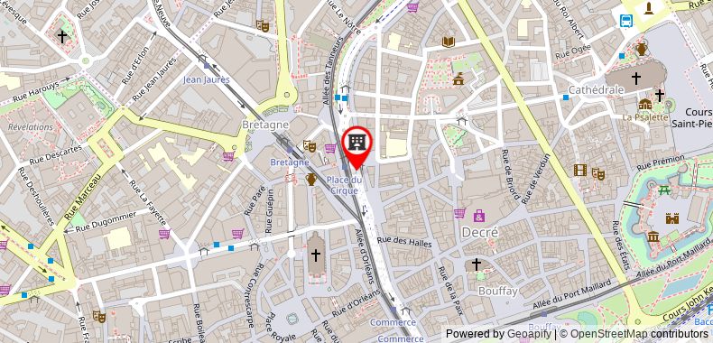 Bản đồ đến Khách sạn La Perouse