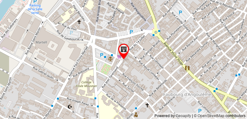 Cit'Hotel Le Cheval Blanc on maps