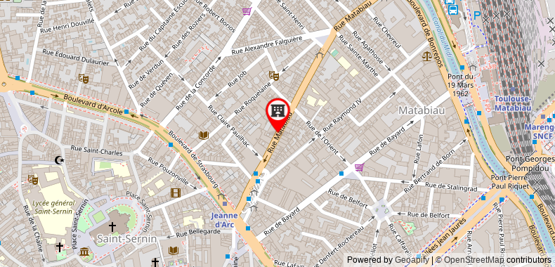 Best Western Hotel Innes by HappyCulture on maps