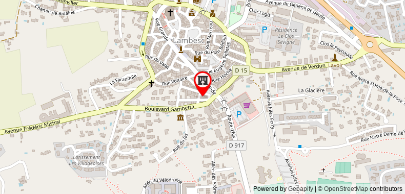 Bản đồ đến Charmant appartement cœur village provençal