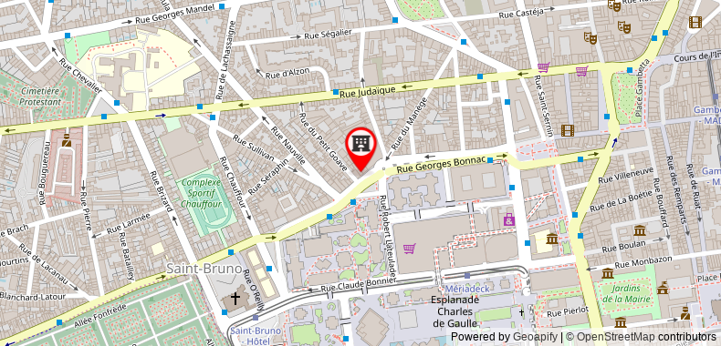 Hotel Burdigala Bordeaux - MGallery Collection on maps