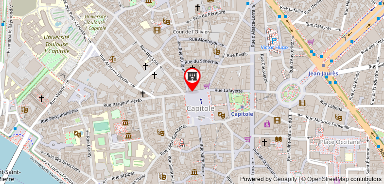 Bản đồ đến Ibis Styles Toulouse Capitole