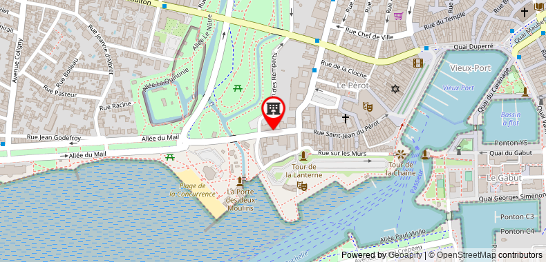 Bản đồ đến Khách sạn La Monnaie Art & Spa