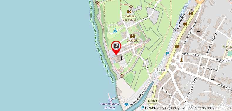 Bản đồ đến Khách sạn Restaurant La Citadelle