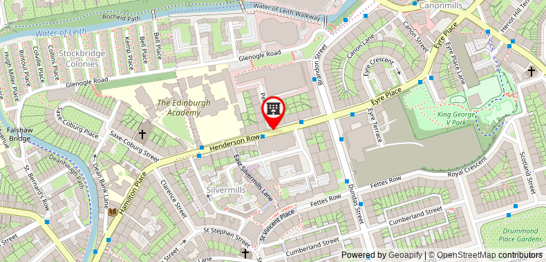 Bản đồ đến ★Spacious Trendy 3 BR in Stockbridge/CityCentre
