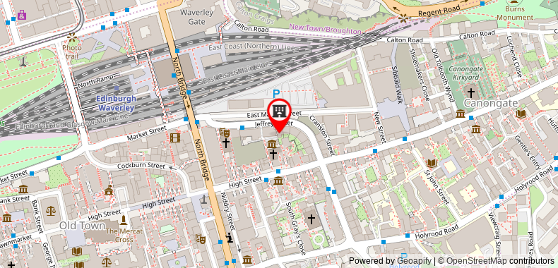 Leonardo Royal Hotel Edinburgh on maps
