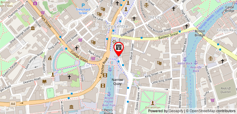 Saco Bristol - Broad Quay Apartment on maps