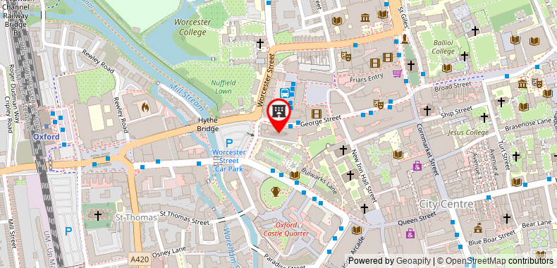 Eurobar Cafe and Hotel  on maps