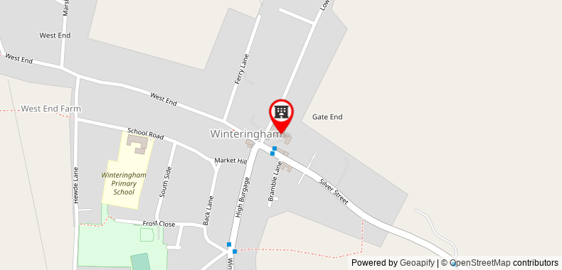 Winteringham Fields Hotel on maps