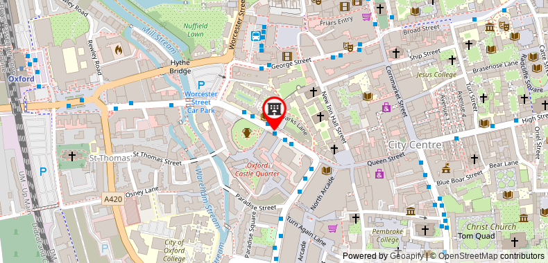 Bản đồ đến Righton serviced apartment,city centre (oxjcctc)