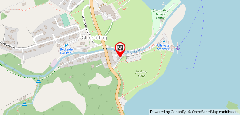 Bản đồ đến Khách sạn Glenridding