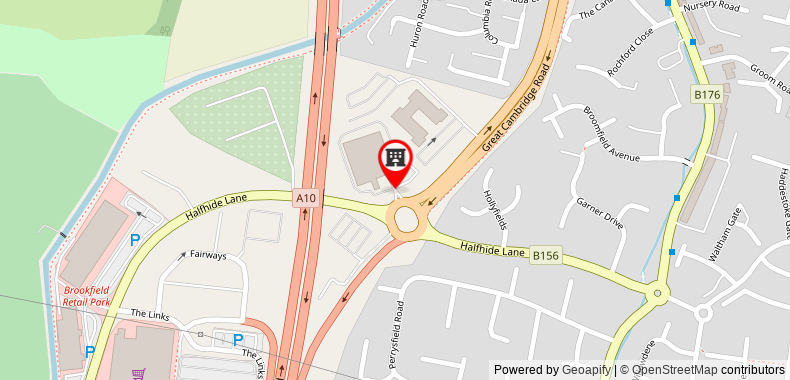 Delta Hotels by Marriott Cheshunt on maps