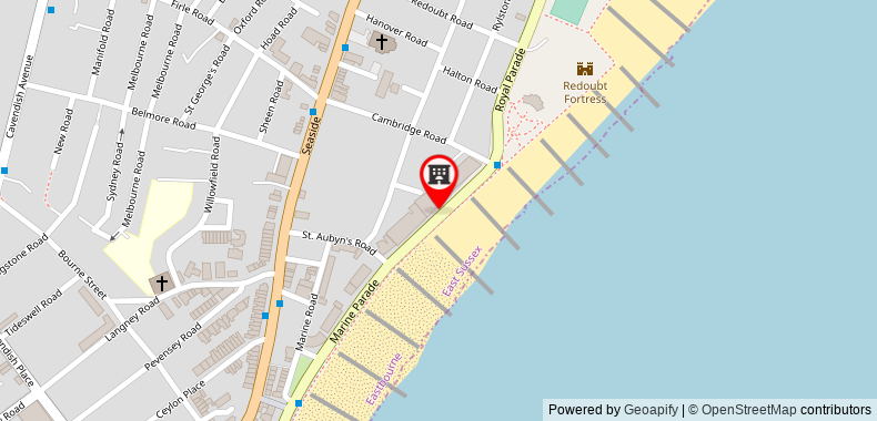 OYO The Strand Hotel on maps
