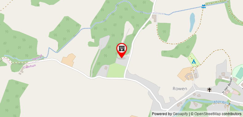 Coed Mawr Hall Bed & Breakfast on maps
