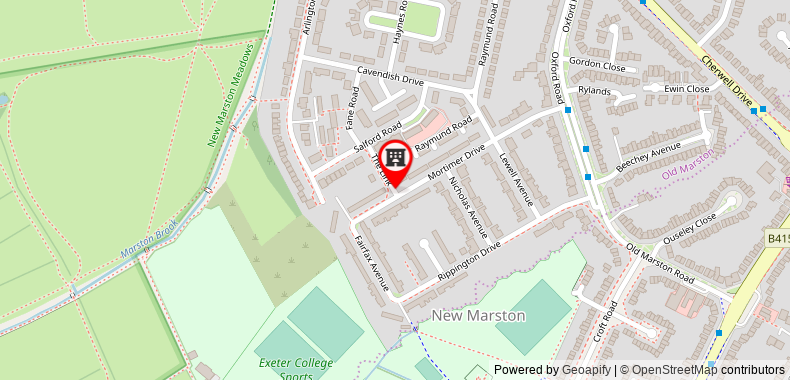 Bản đồ đến An ENTIRE 2bed + TV&WiFi Marston Oxford