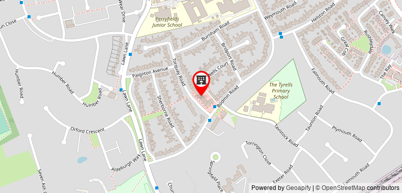 Bản đồ đến Entire house - 3 Bedroom House, Sleep 6, Upscale Chelmsford 10min City Center-wifi-bt Sport
