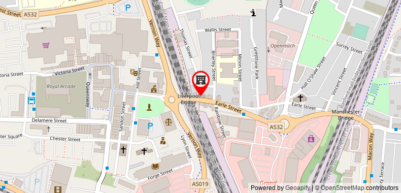 Earle House Serviced Apartments on maps