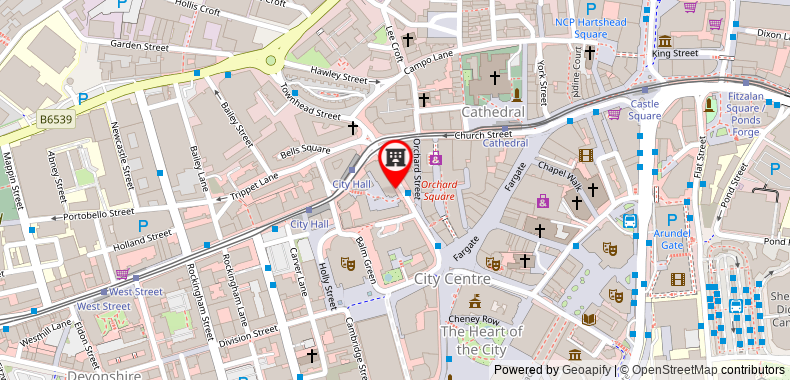 Bản đồ đến Khách sạn Leopold
