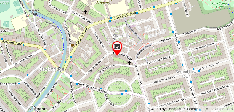 Bản đồ đến St Stephen St Apartment: Prime New Town Location