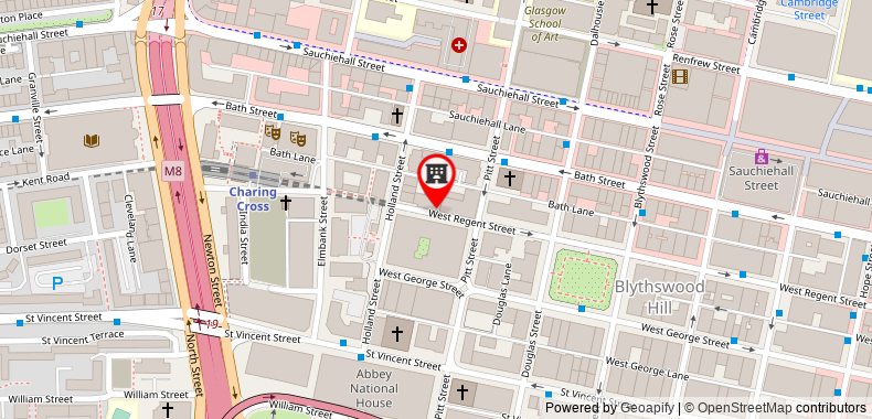Bản đồ đến Ibis Glasgow City Centre - Sauchiehall St