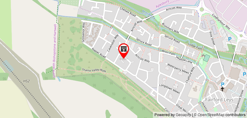 Bản đồ đến Aylesbury Contractor & Staycation Home