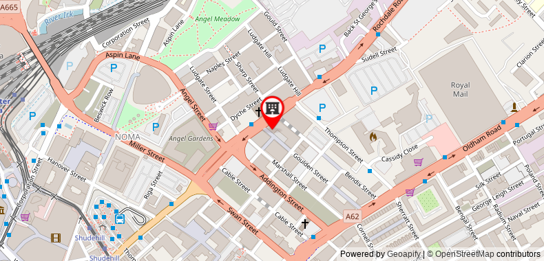 Approved Serviced Apartments Skyline on maps