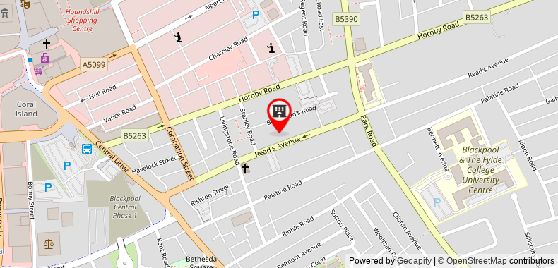 Bản đồ đến Khách sạn The New Sandringham Court & Norma Jeans Bar & Brasserie