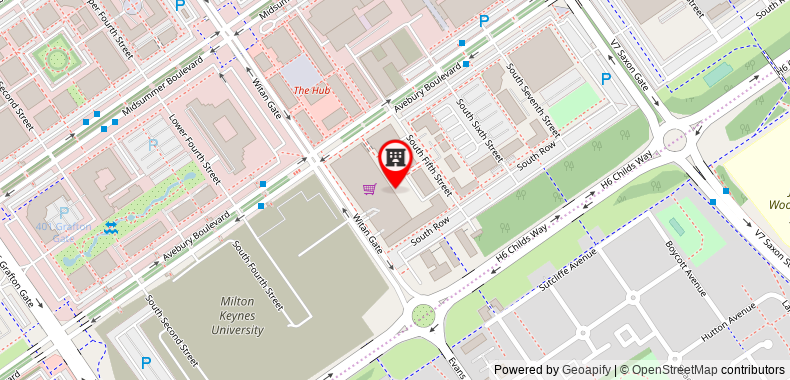 Bản đồ đến Vizion Serviced Apartments - Shortstay MK