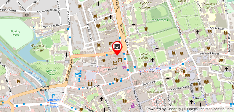 The Randolph Hotel, by Graduate Hotels on maps