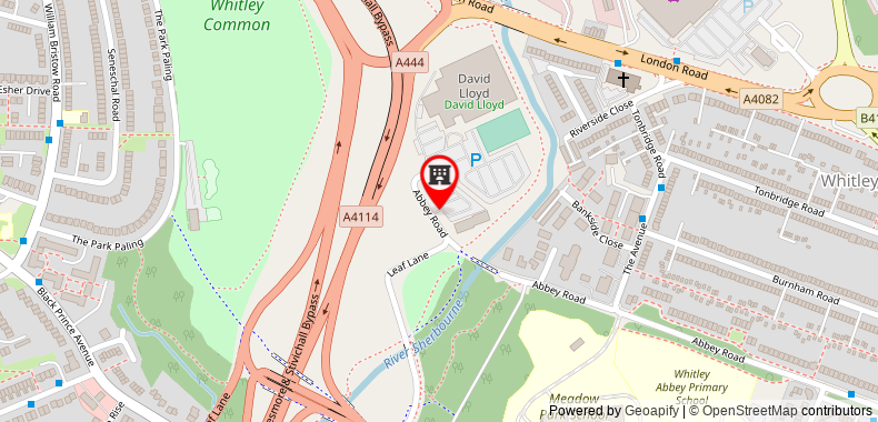Bản đồ đến Khách sạn Ibis Coventry South Whitley