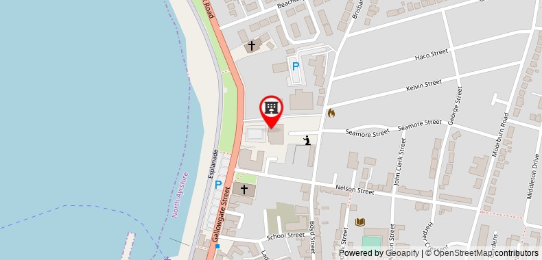 Brisbane House Hotel on maps