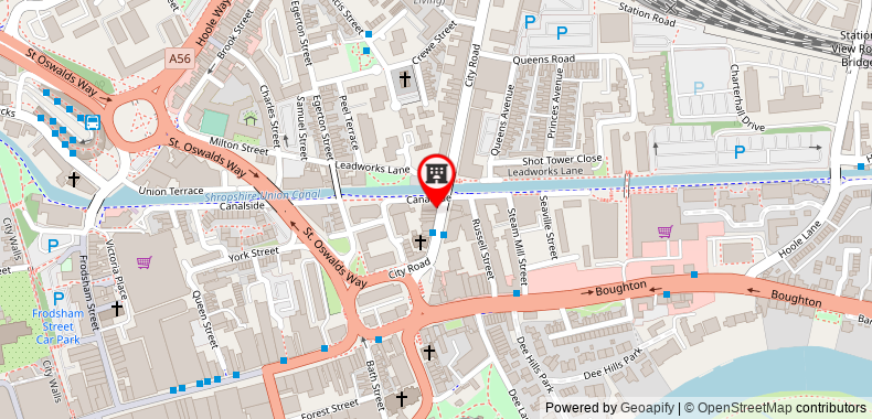 Base Serviced Apartments - City Road on maps