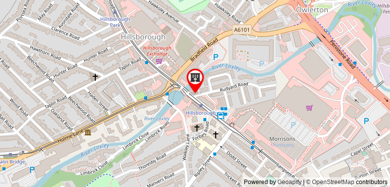 Williams Apartments - Hillsborough on maps