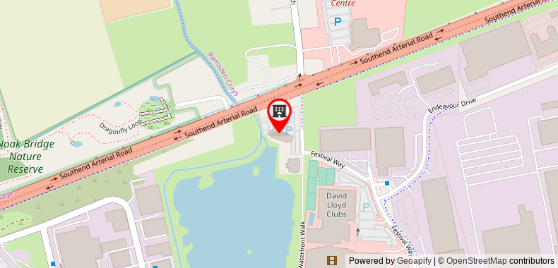 Premier Inn Basildon - Festival Park on maps