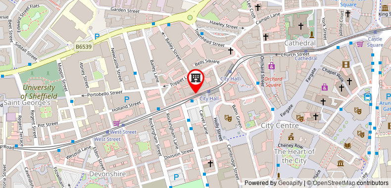 Bản đồ đến Igloo Viewpoint City Centre Retreat + Free Parking