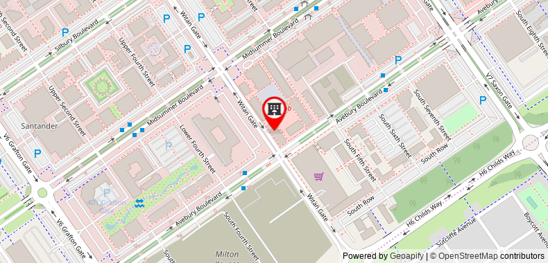 Savvy Serviced Apartments - The Hub Apartments on maps