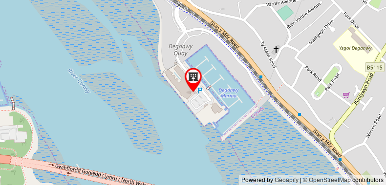 The Quay Hotel and Spa on maps