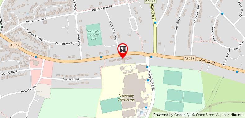 OYO Godolphin Arms Hotel on maps