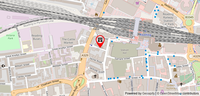 Bản đồ đến HOF - Stanshawe Court Apartments